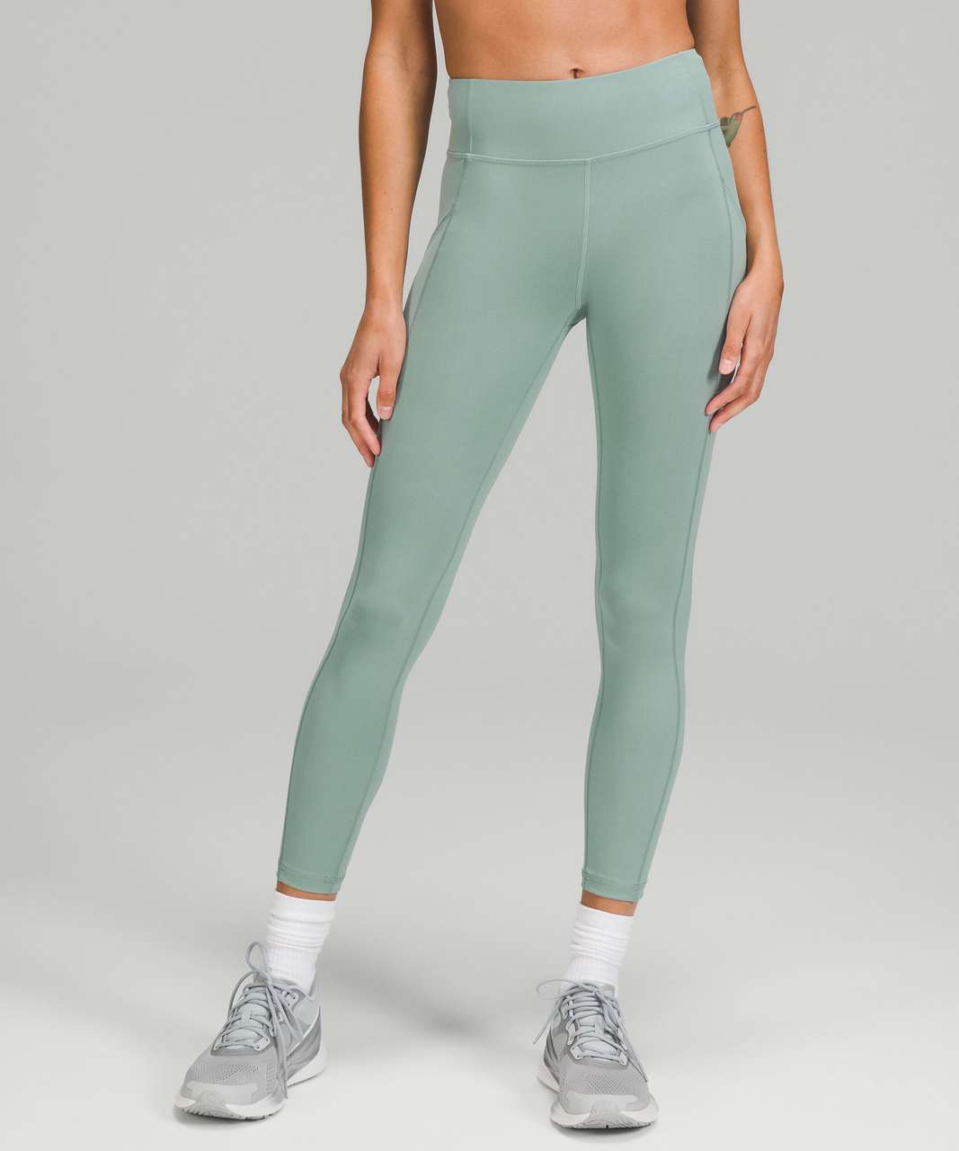 Lululemon Womens Invigorate High-Rise Tight Maldive Green Leggings Size 8 