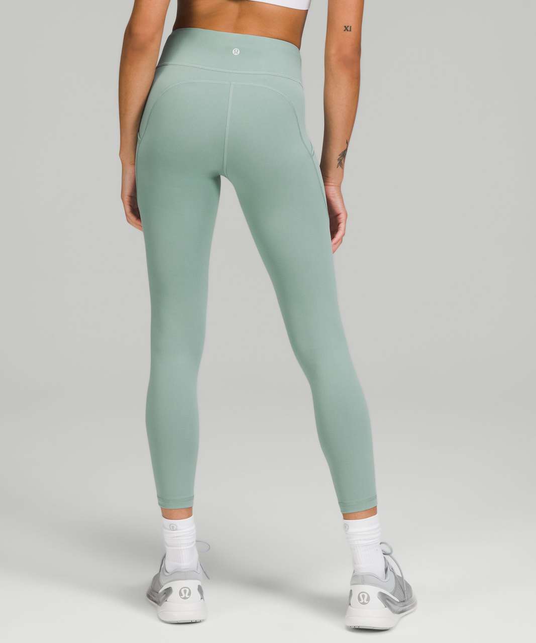 Lululemon Invigorate High-Rise Tight 25 - Misty Glade - lulu fanatics