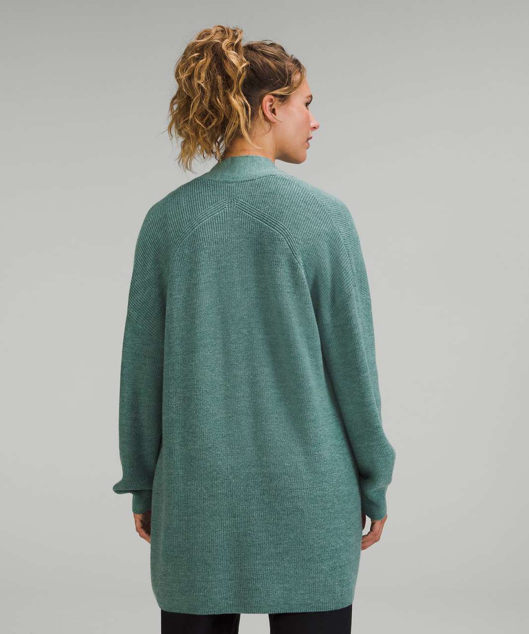 Merino Wool-Blend Ribbed Long Wrap … curated on LTK