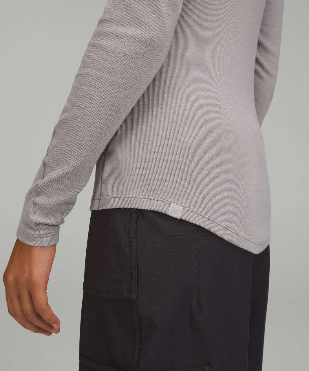 Lululemon Hold Tight Long Sleeve Shirt - Gull Grey