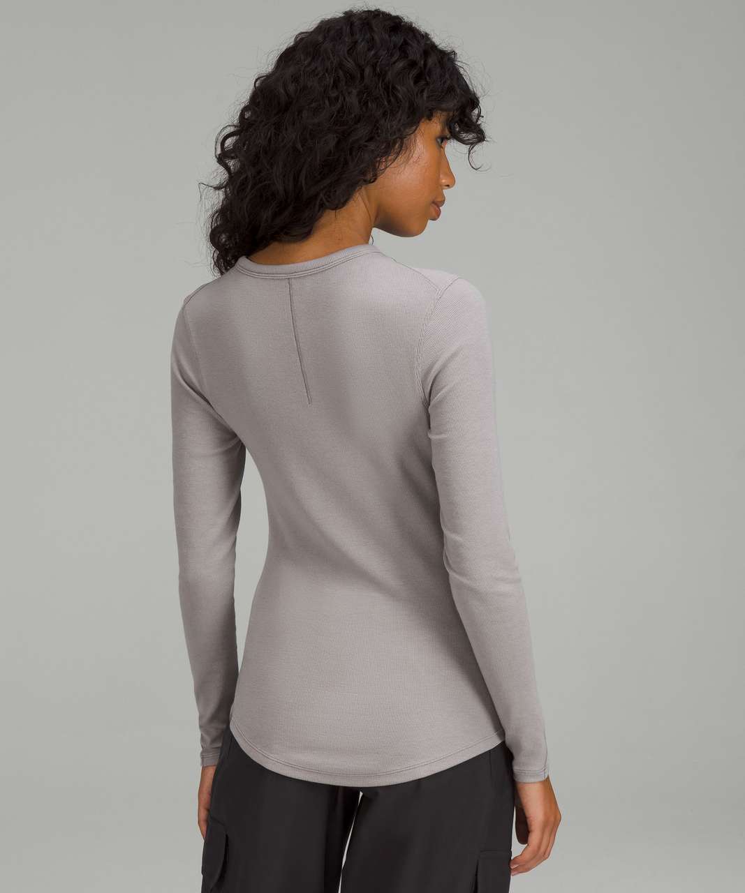 Lululemon Hold Tight Long Sleeve Shirt - Gull Grey