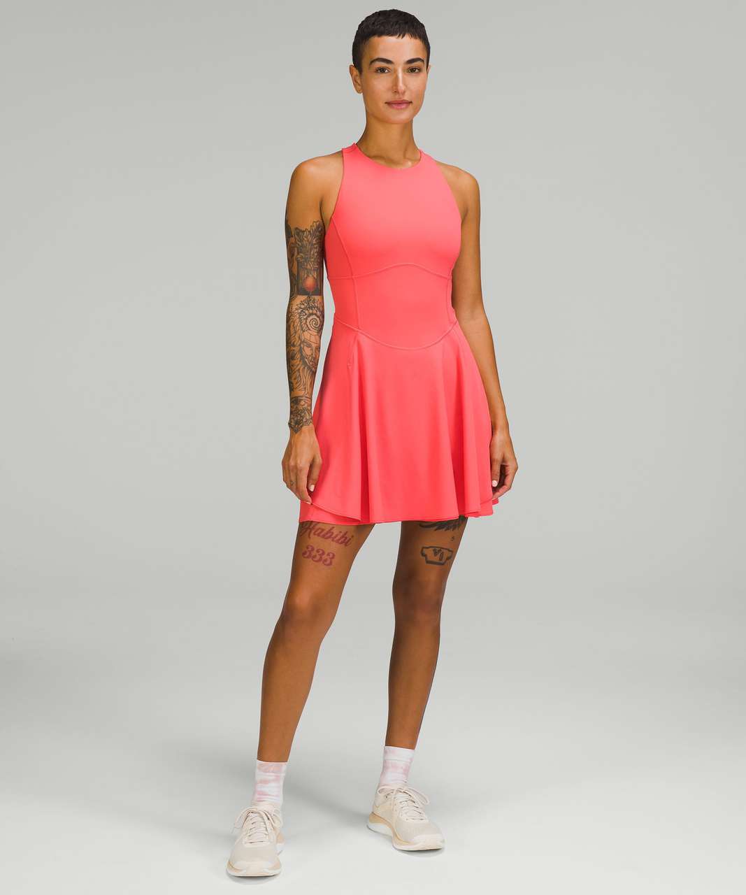 Lululemon Court Crush Tennis Dress - Pale Raspberry