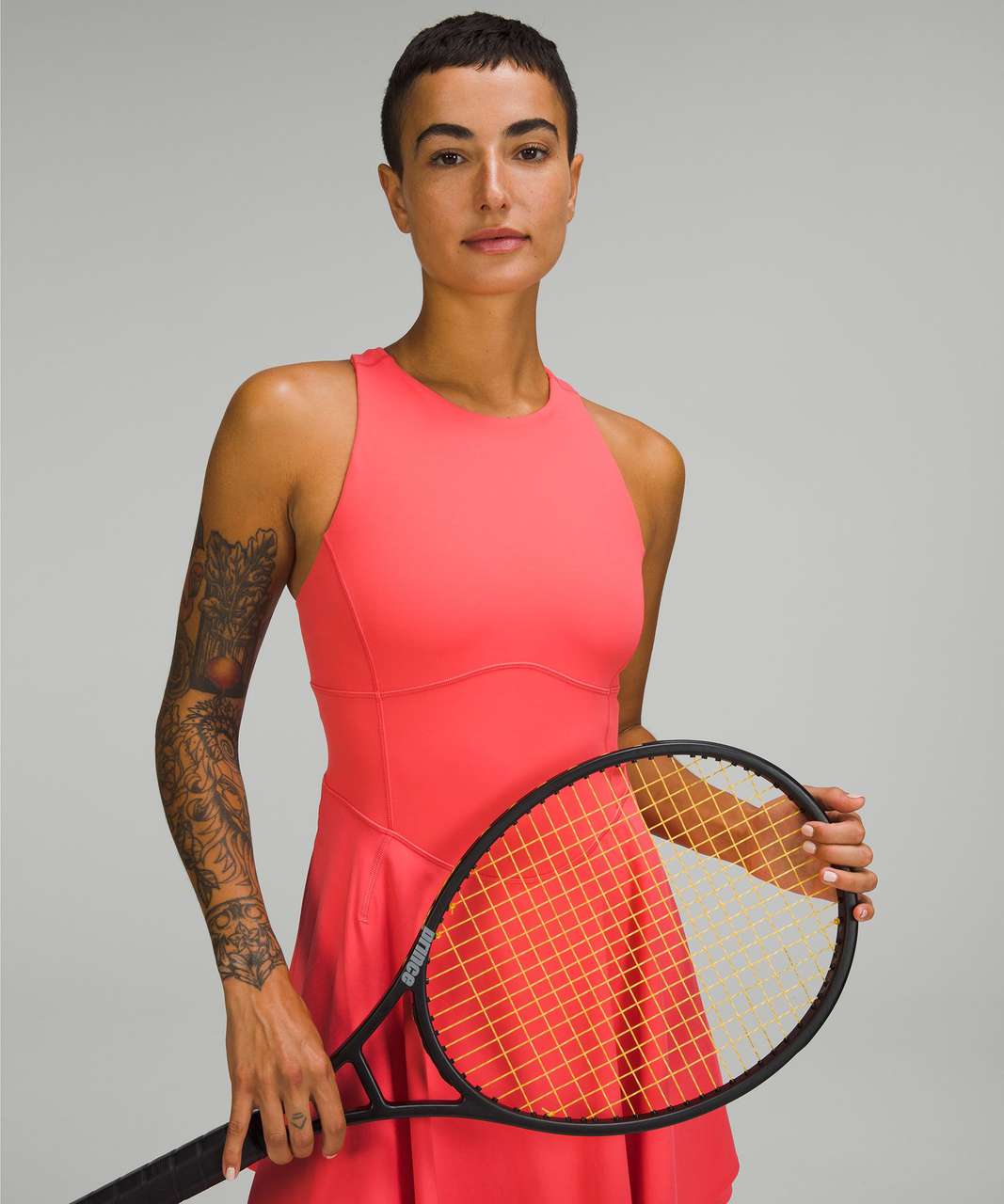 Lululemon Court Crush Tennis Dress - Pale Raspberry