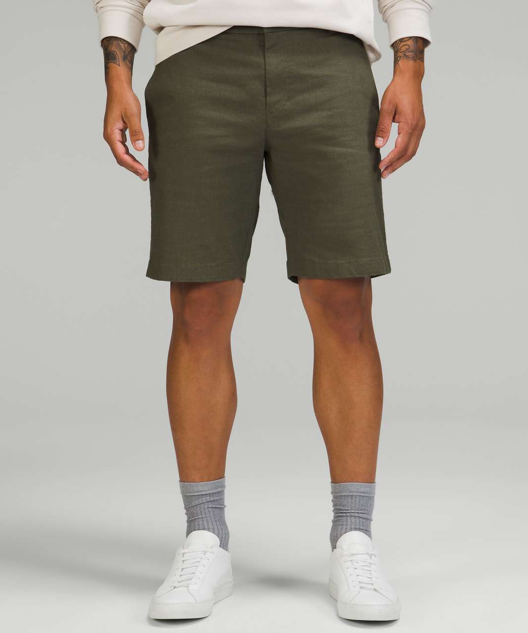 FOM Chino Shorts Olive Grey