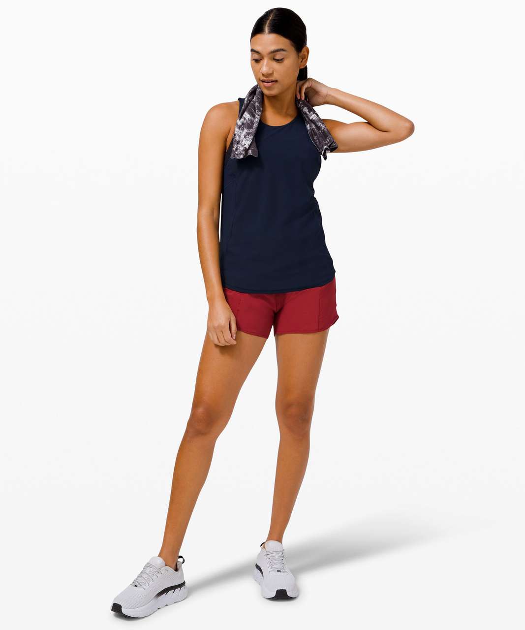 Lululemon Hotty Hot Low-Rise Lined Short 4 - Mulled Wine - lulu