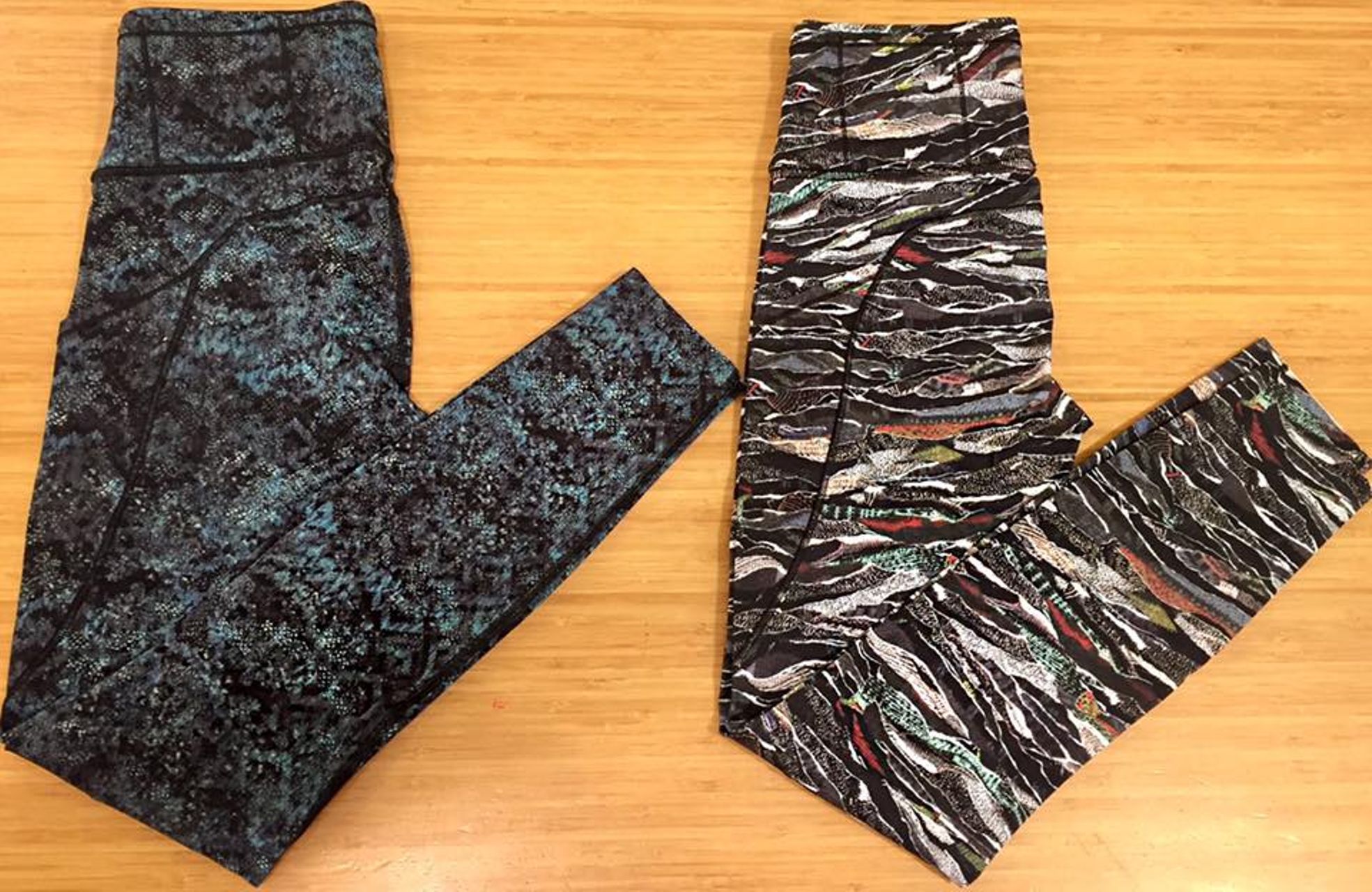 Lululemon Fast And Free 7/8 Tight - Fairisle Multi Black - lulu fanatics