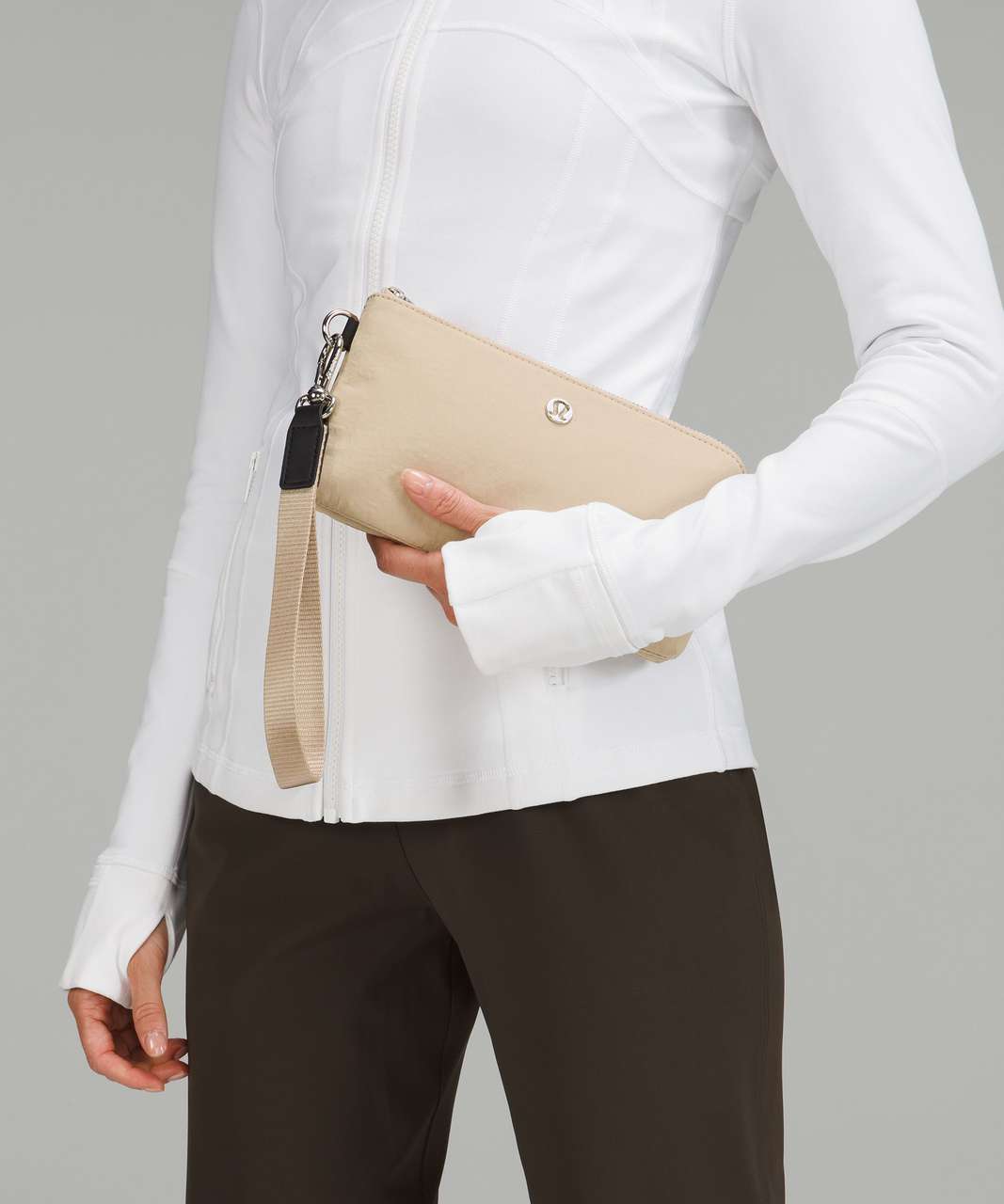 Lululemon Curved Wristlet - Trench