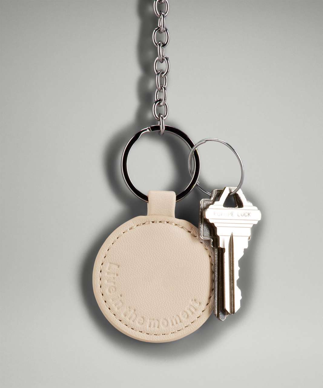 Lululemon Key Moments Keychain - White Opal