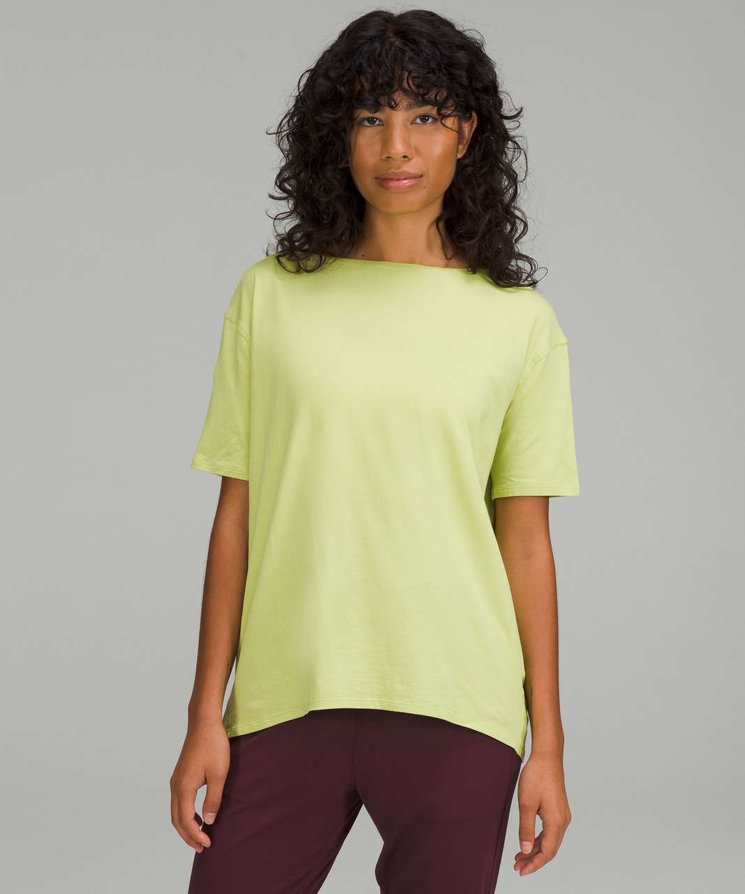 Lululemon Back in Action Short Sleeve Shirt - Wasabi