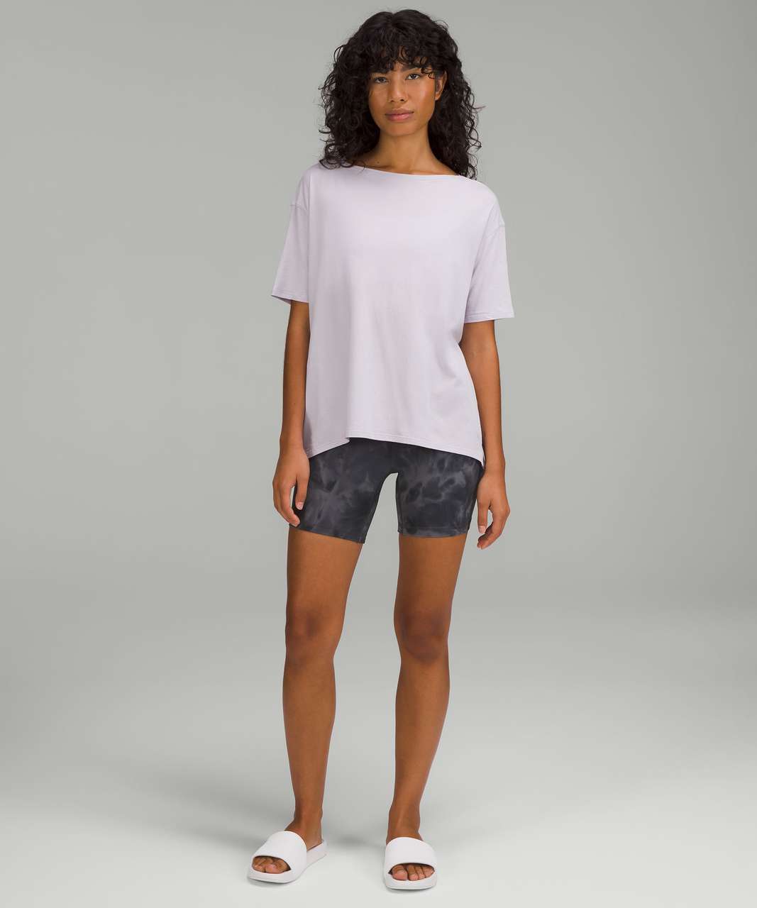 Lululemon Back in Action Short Sleeve Shirt - Faint Lavender