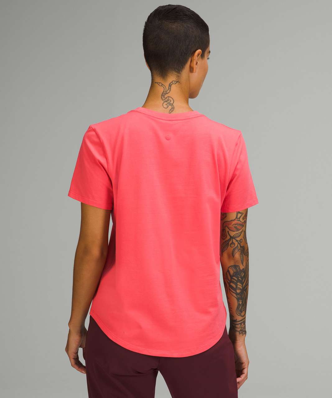 Lululemon Love V-Neck T-Shirt - Pale Raspberry