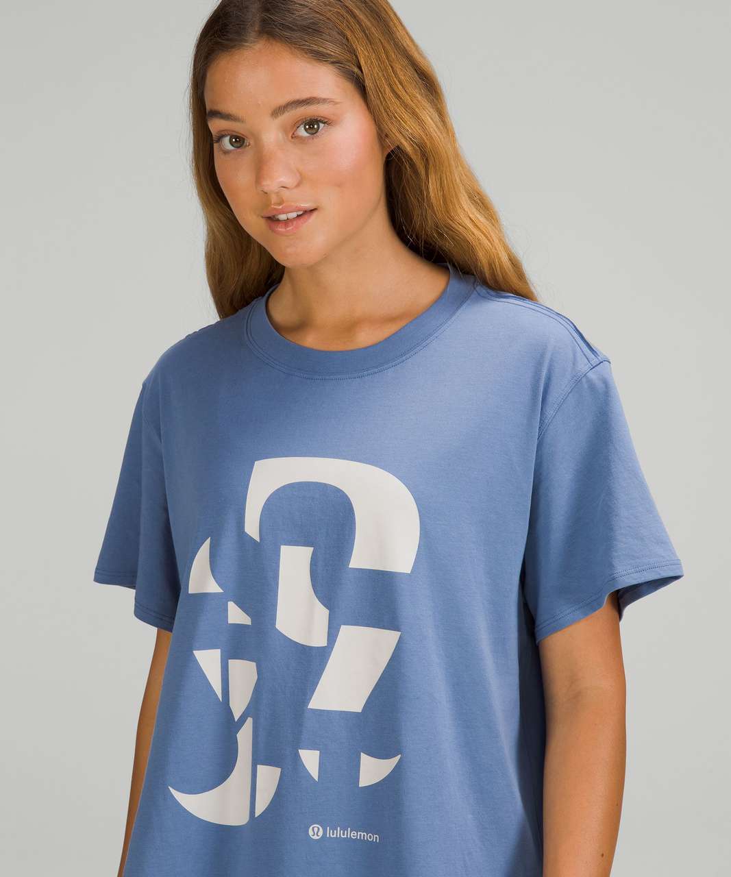 Lululemon All Yours Cotton T-Shirt - Utility Blue - lulu fanatics