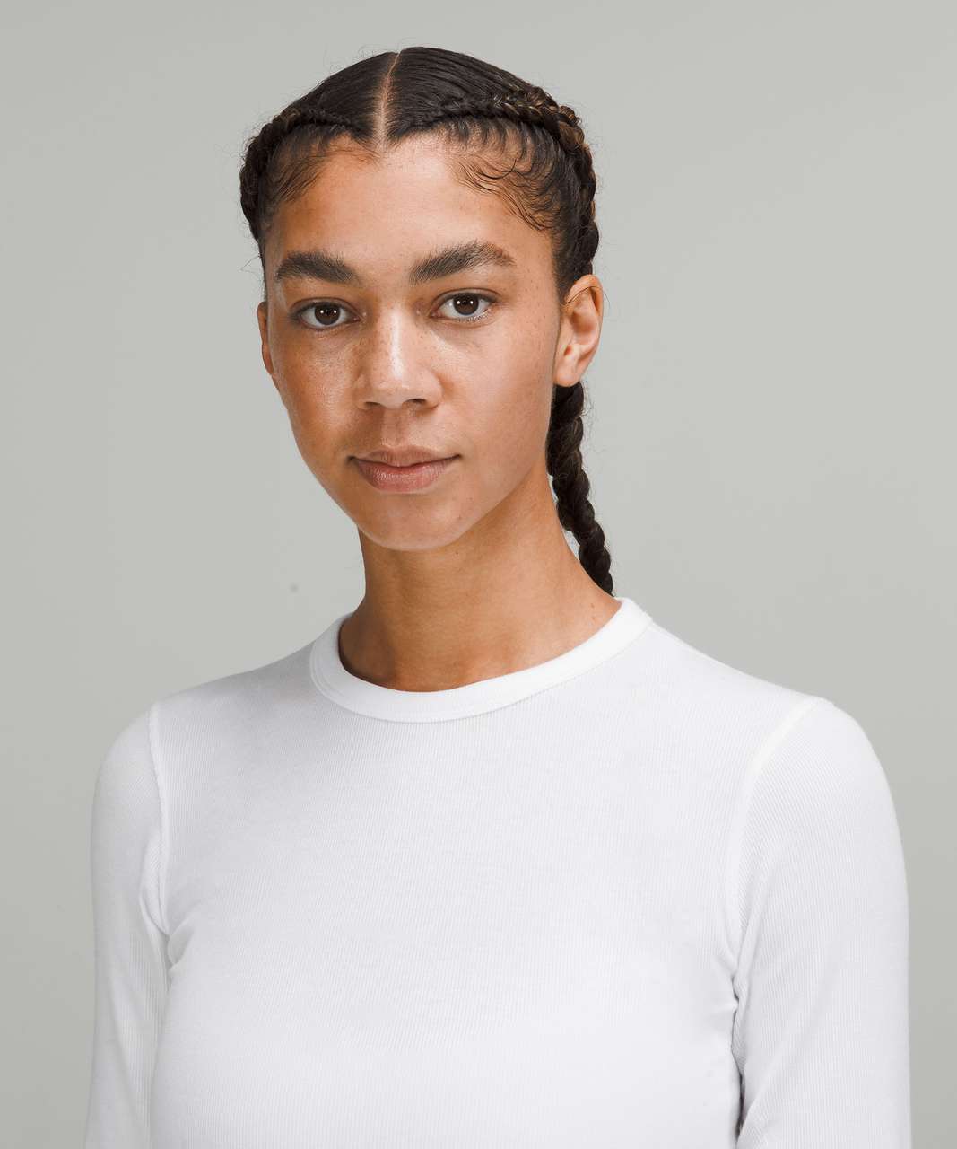 Lululemon Hold Tight Long Sleeve Shirt - White