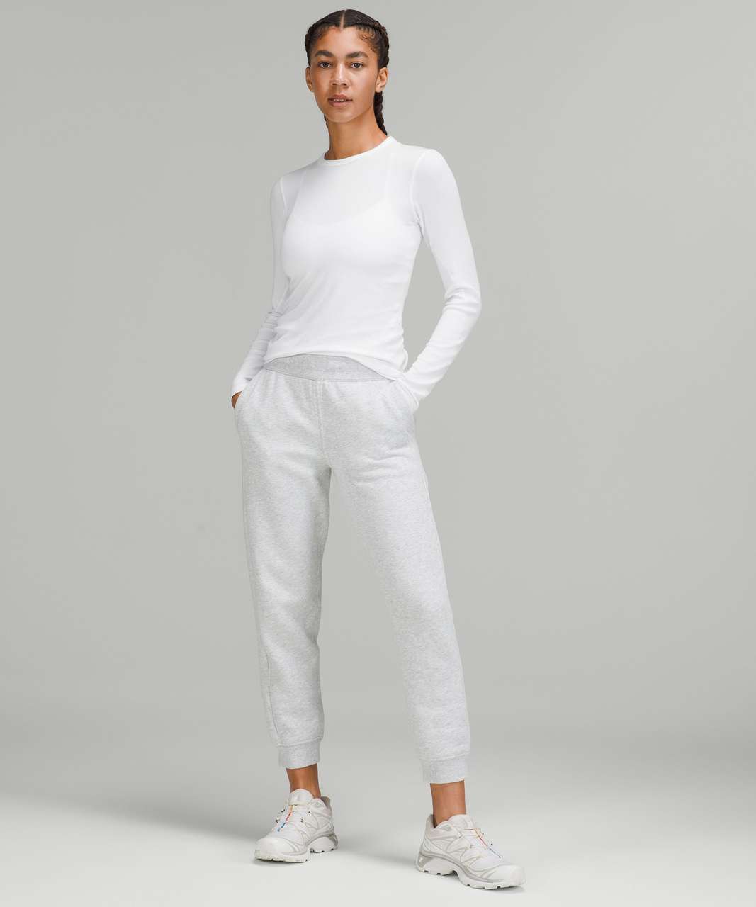 Lululemon Hold Tight Long Sleeve Shirt - White