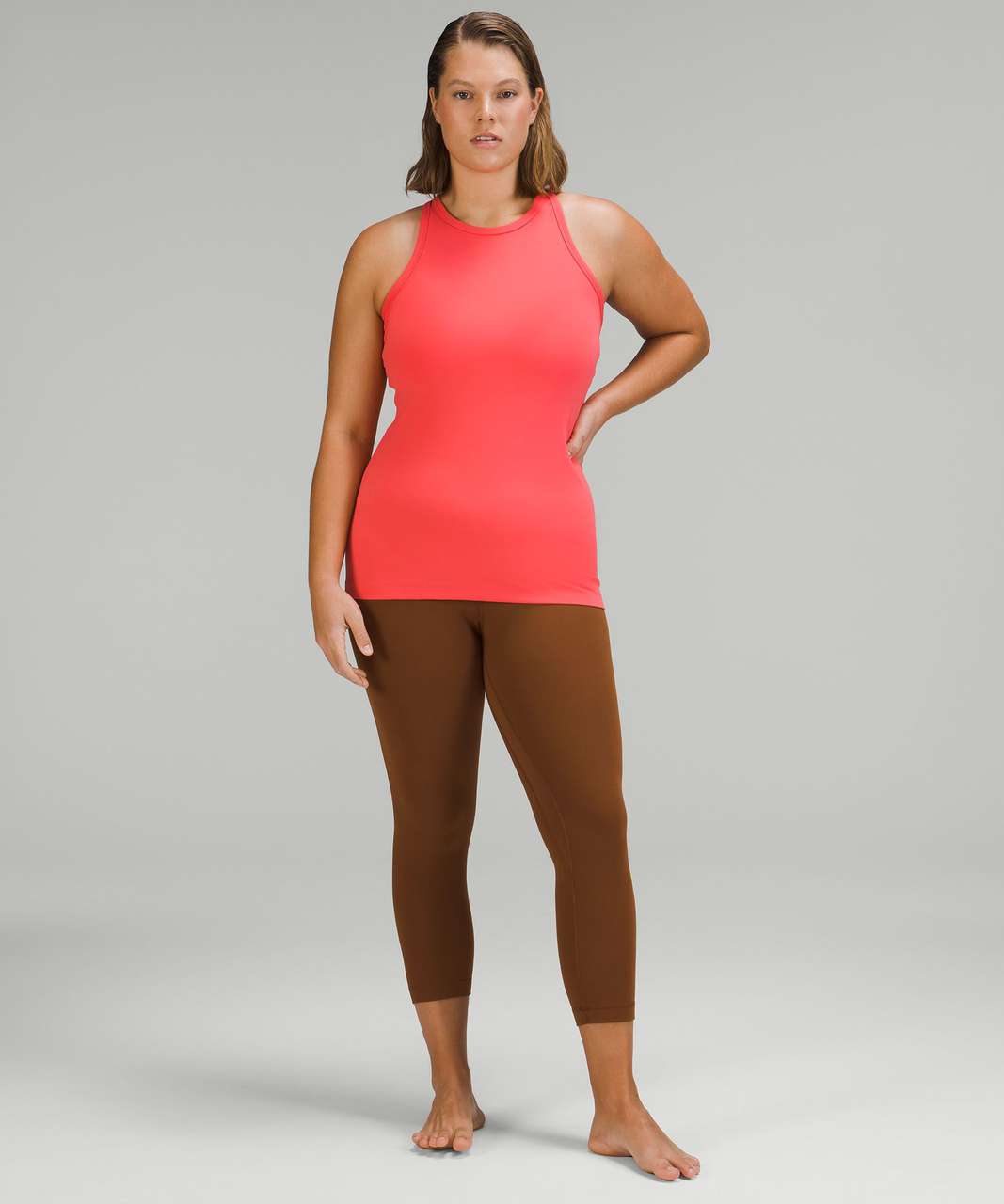 Lululemon Align High-Rise Cropped Jogger - Roasted Brown - lulu