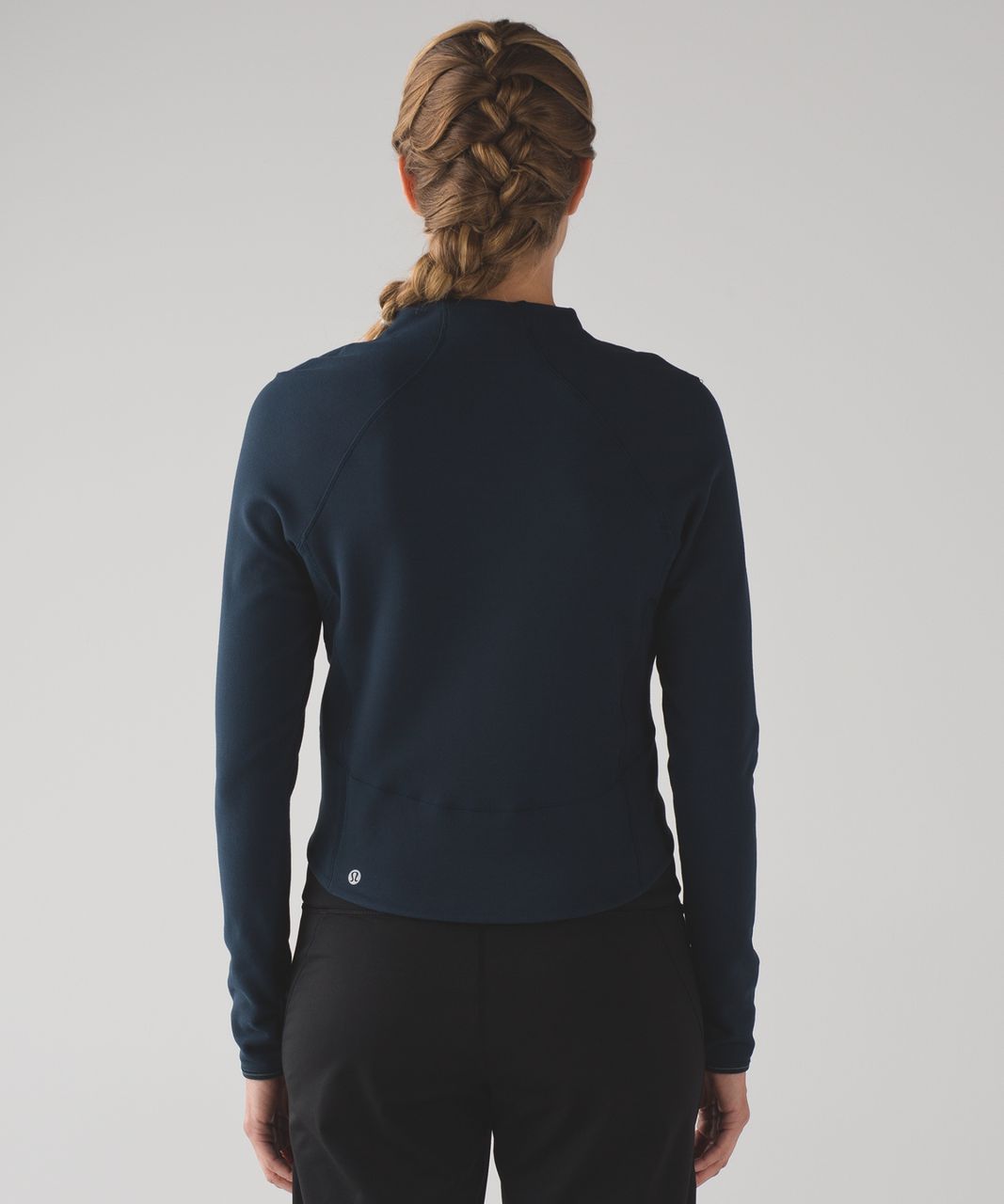 Lululemon Hill And Valley Mock Neck - Nocturnal Teal