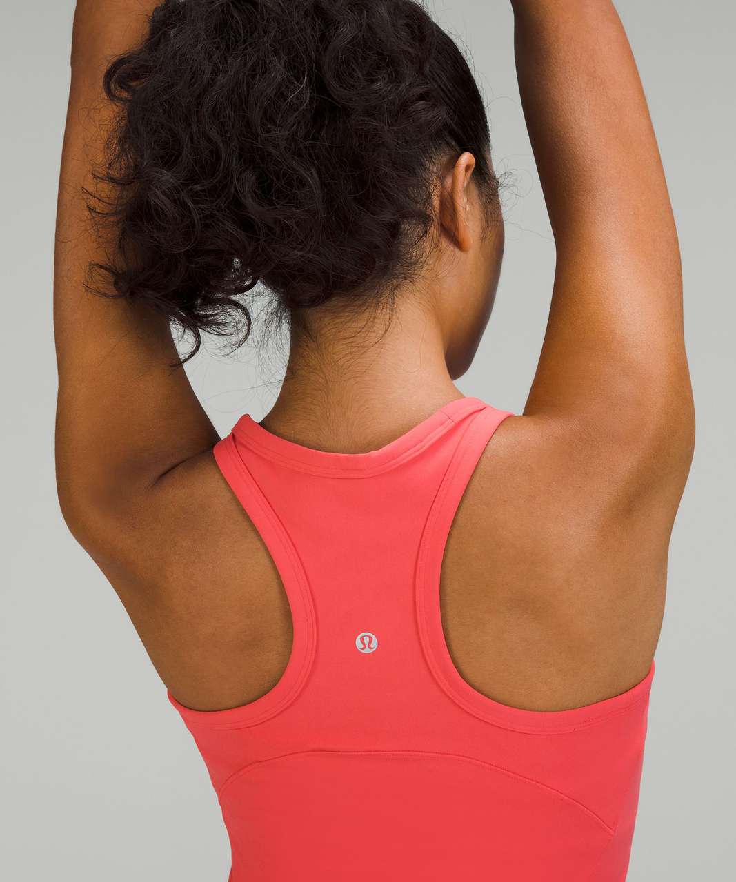 Lululemon Align Tank Nulu Crop Length Raspberry Cream RPCR Size 8