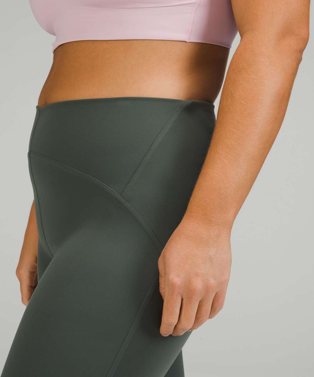 Lululemon Size 2 Instill HR Tight 25 Bronze Green BRZG SmoothCover™ Pant  Yoga