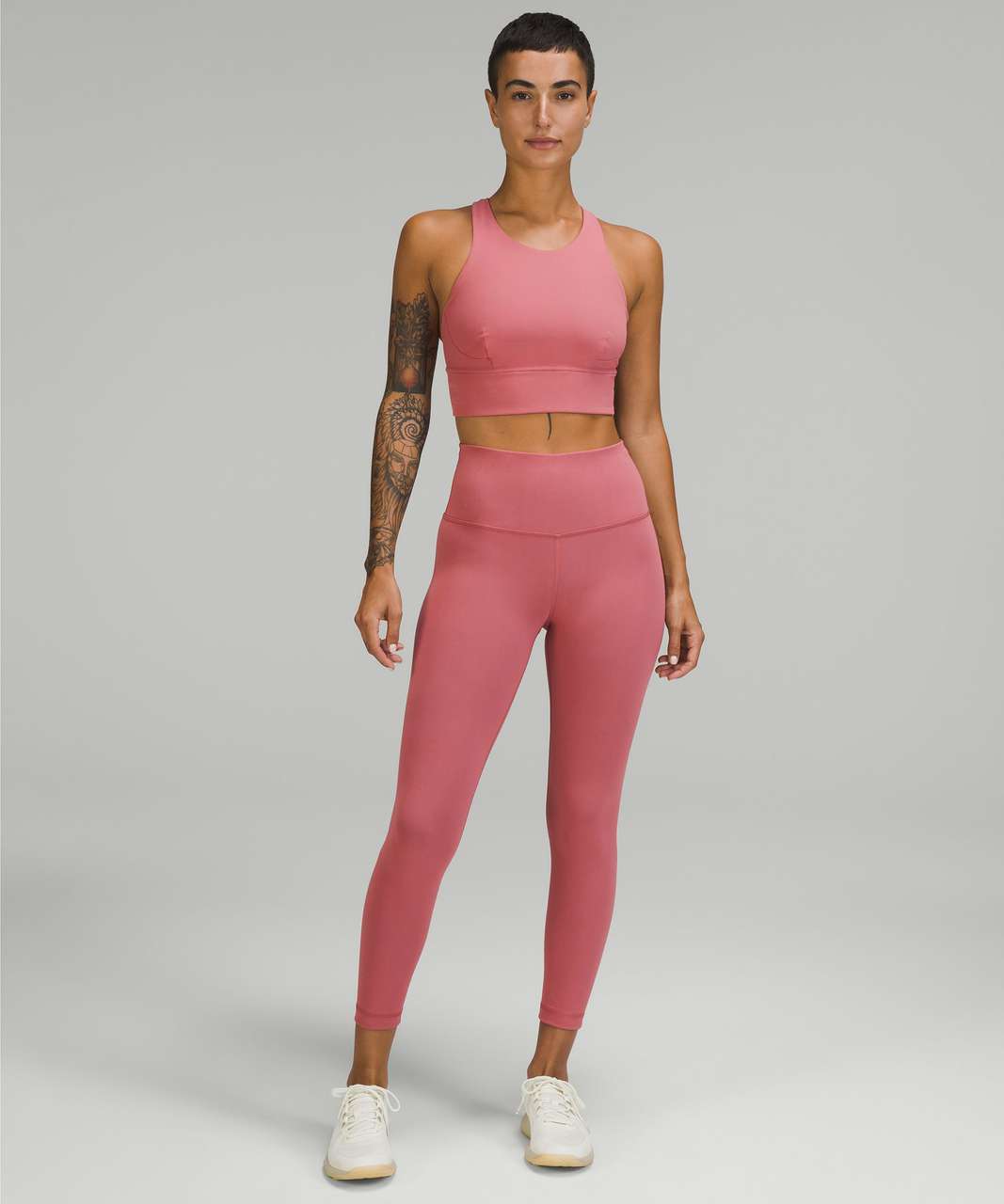 Lululemon Wunder Train High-Rise Tight with Pockets 25 - Brier Rose - lulu  fanatics