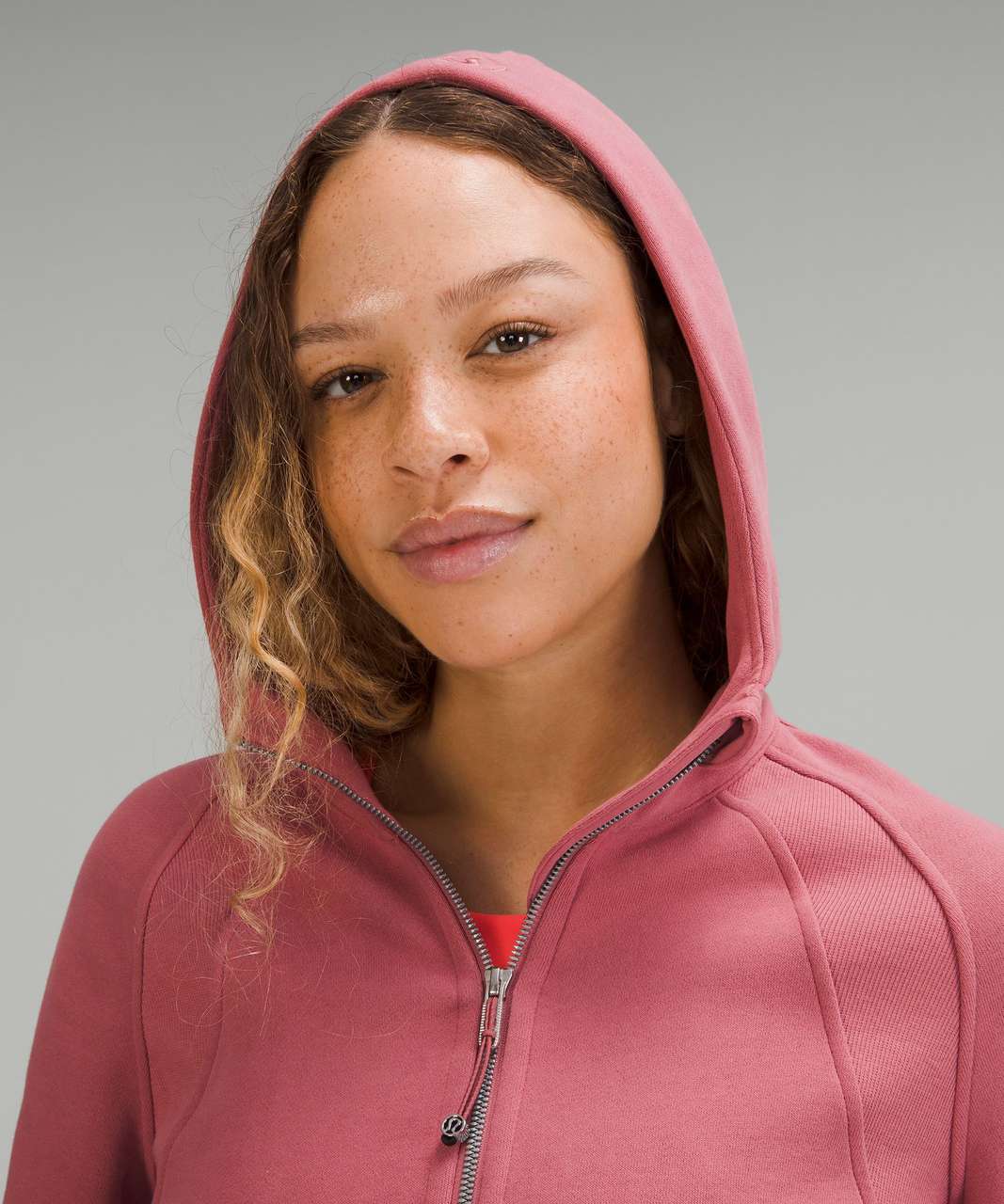 Lululemon Scuba Oversized Full Zip - Brier Rose