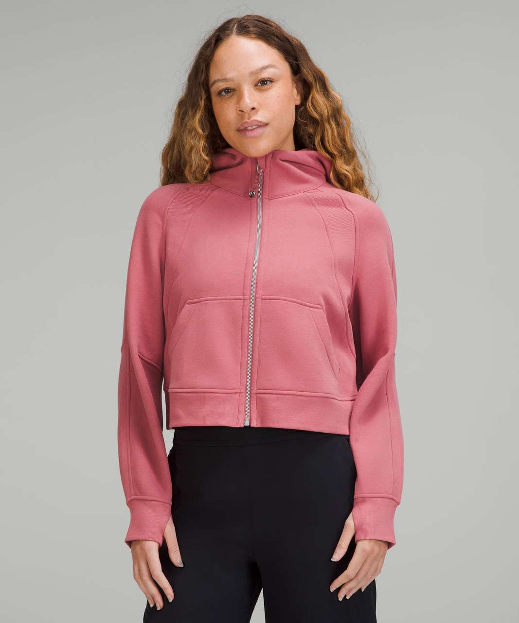 Lululemon Scuba Oversized Half-Zip Hoodie - Brier Rose - lulu fanatics