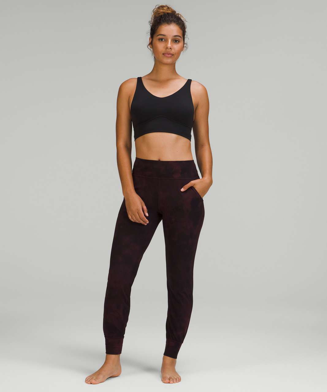 Lululemon Align Pant Leggings 28 in Diamond Dye Cassis Black