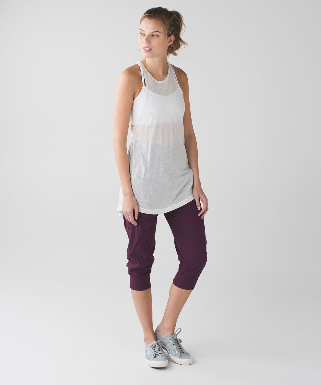 Lululemon In Flux Crop - Plum