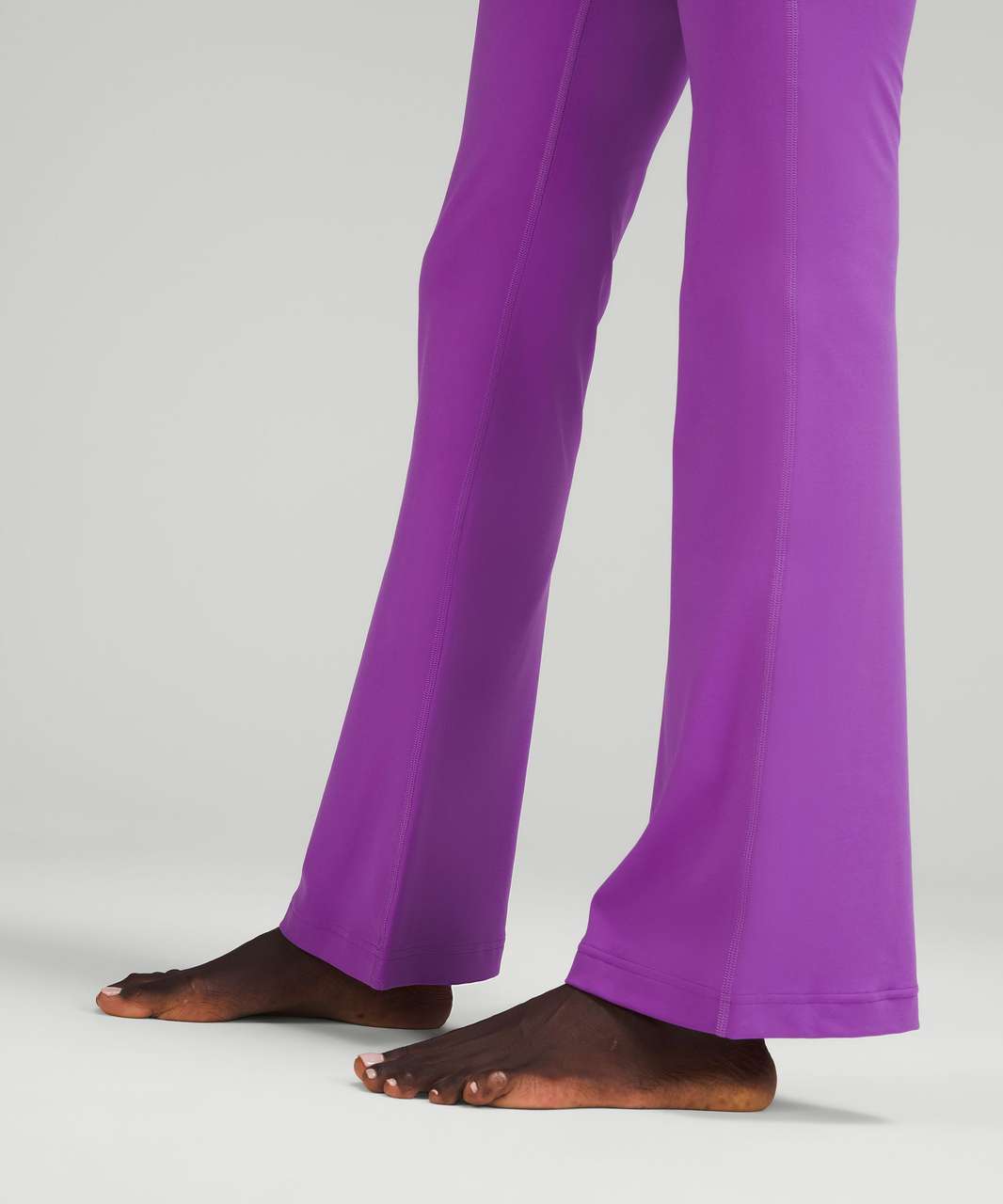 lululemon athletica, Pants & Jumpsuits, Lululemon Groove Superhighrise Flared  Pant Nulu Purple Size 4 Nwt