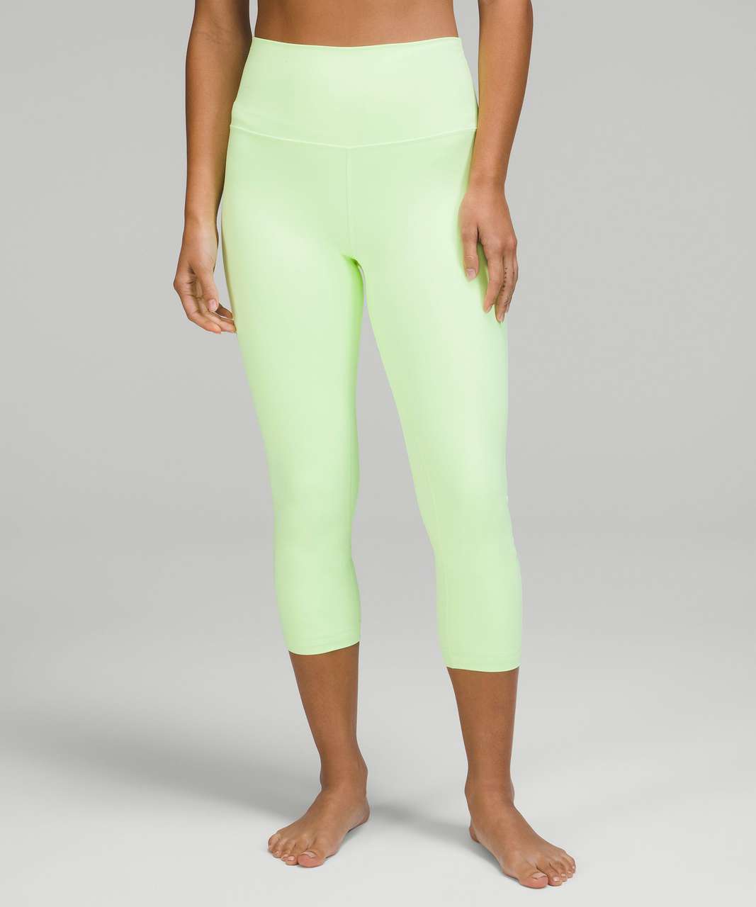 Lululemon Align High-Rise Crop 21 - Faded Zap - lulu fanatics