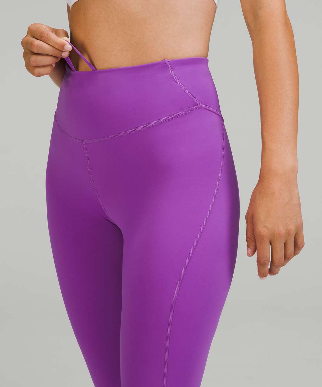 BNIP Lululemon Base Pace High Rise Crop 21” Moonlit Magenta, Women's  Fashion, Activewear on Carousell