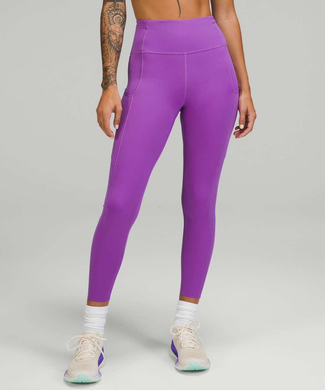 Lululemon Fast and Free High-Rise Tight 25" - Moonlit Magenta