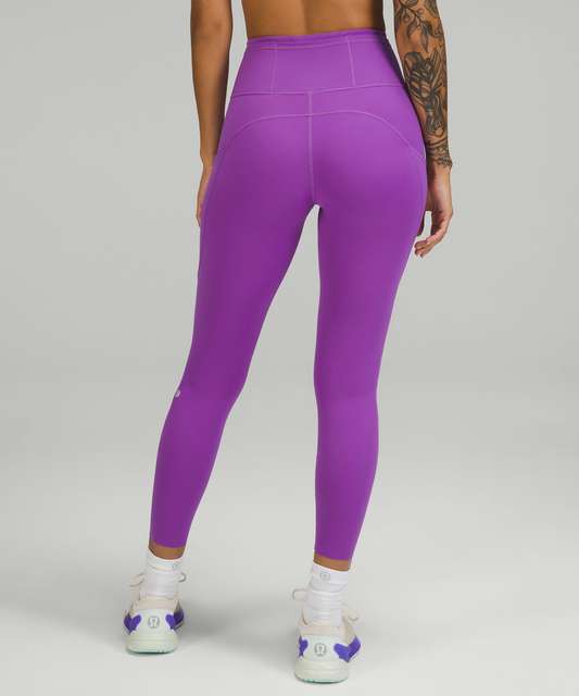 Lululemon Fast and Free High-Rise Tight 25 - Magenta Purple