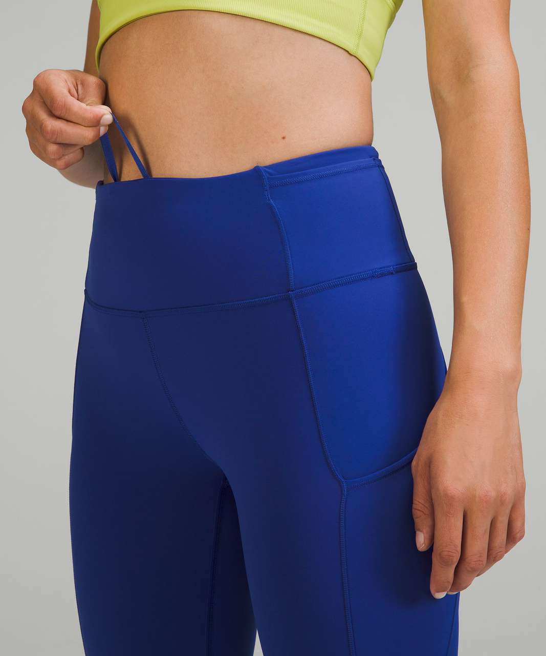 Lululemon Fast and Free High-Rise Crop 19" - Psychic