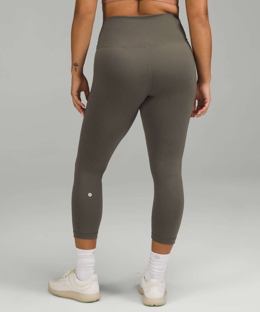 Lululemon Wunder Train High-Rise Crop 23" - Carob Brown