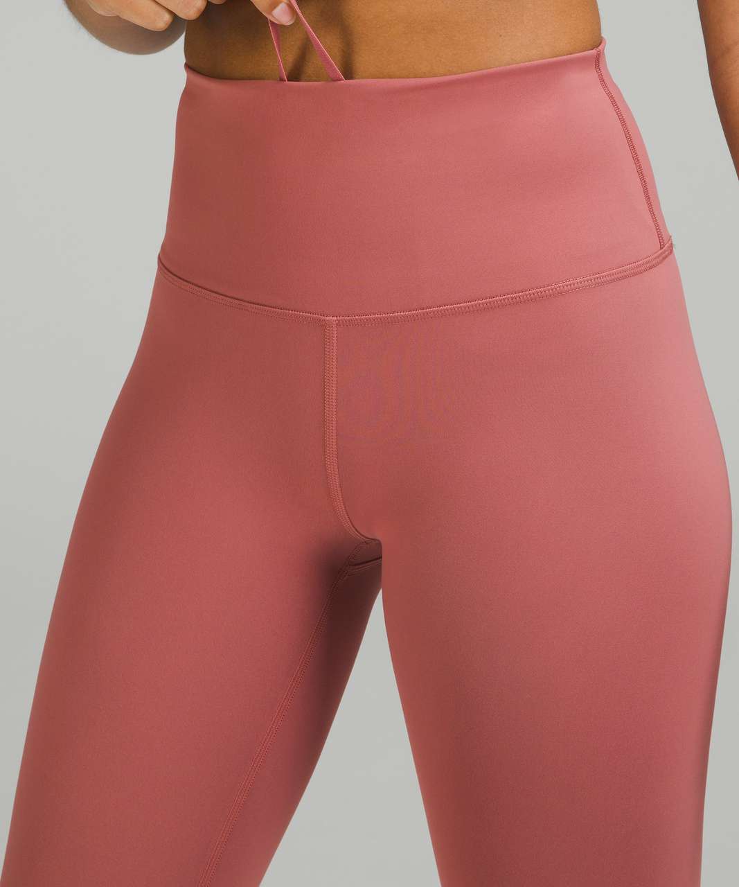 Lululemon Wunder Train High-Rise Crop 23" - Brier Rose