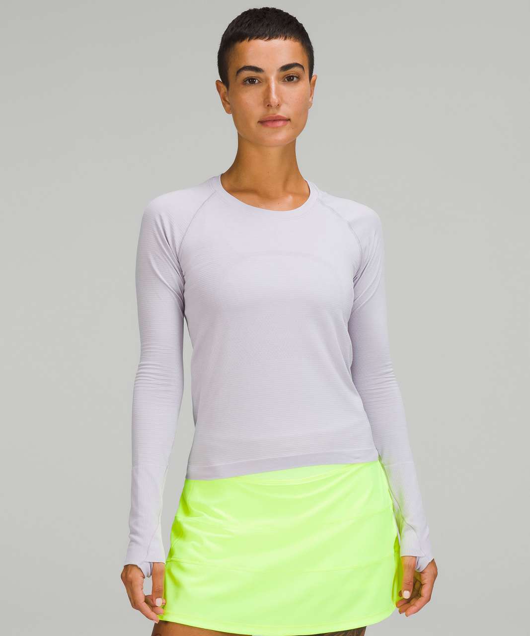 Lululemon Swiftly Tech Long Sleeve Shirt 2.0 *Race Length - Faint Lavender / Faint Lavender