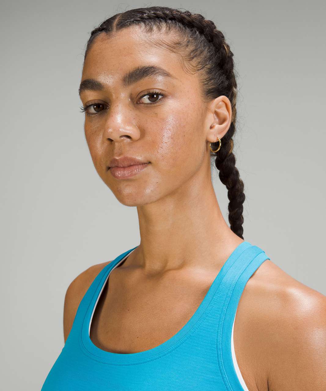 Lululemon Swiftly Tech Racerback Tank Top 2.0 *Race Length - Turquoise Tide / Turquoise Tide