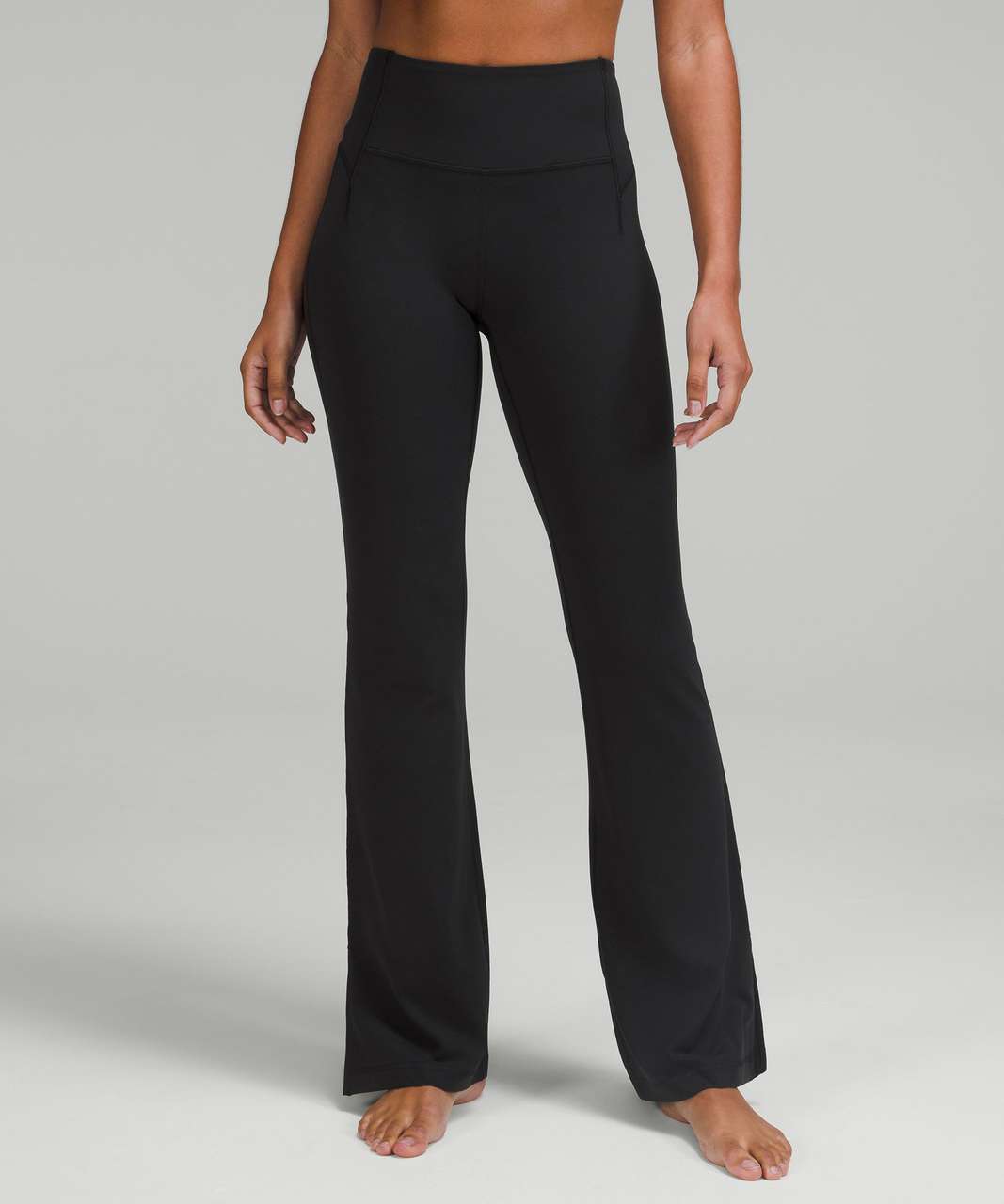 Lululemon Groove Super-High-Rise Split-Hem Flare Pant *Nulu - Black