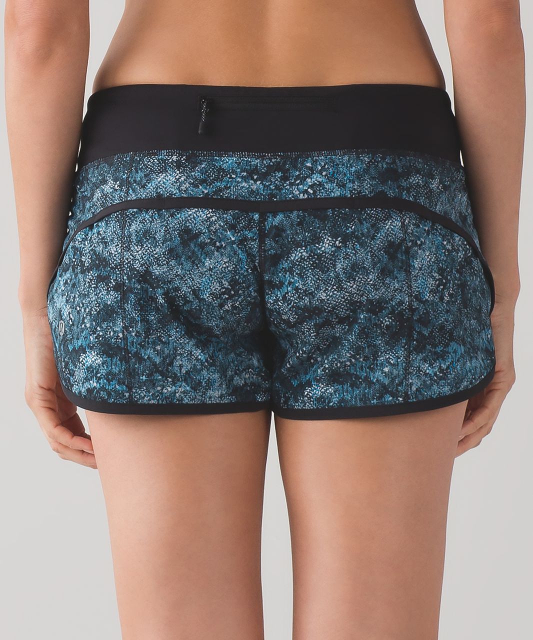 Lululemon Speed Short (2 1/2") - Fairisle Multi Black / Black