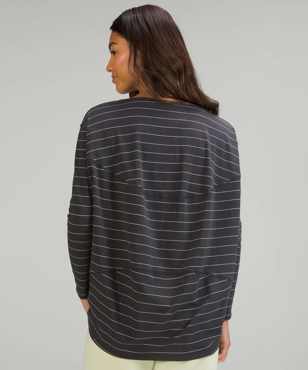 Lululemon Back in Action Long Sleeve Shirt - Short Serve Stripe