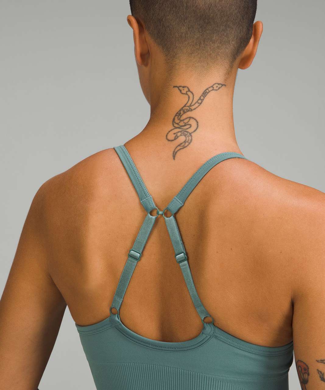 Lululemon Ebb to Street Bra *Light Support, C/D Cup - Tidewater Teal