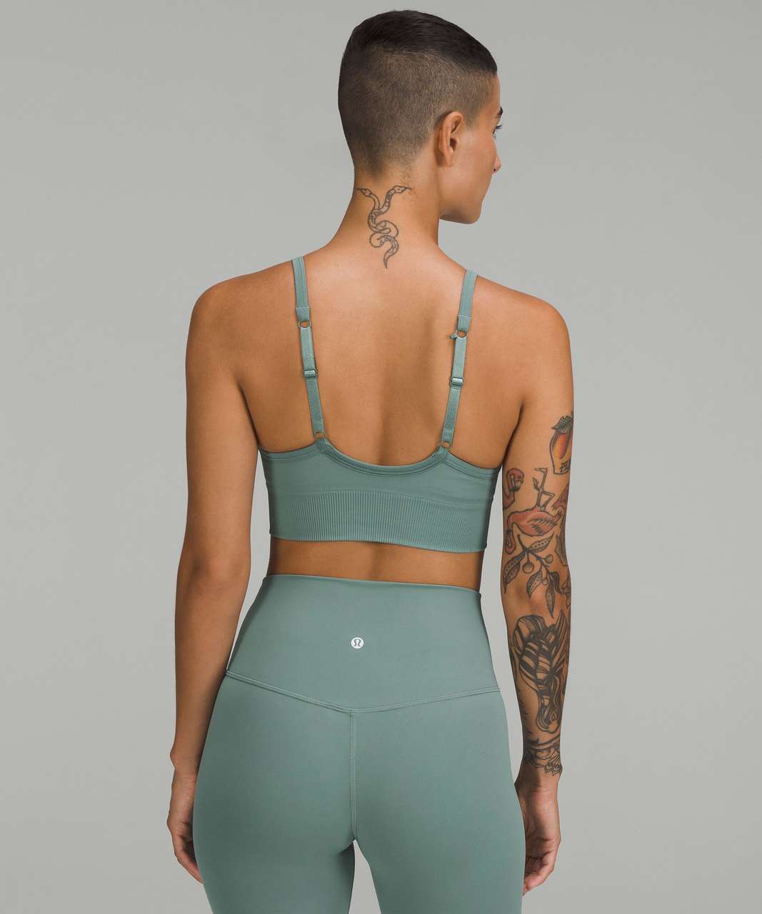 Lululemon Ebb to Street Bra *Light Support, C/D Cup - Tidewater