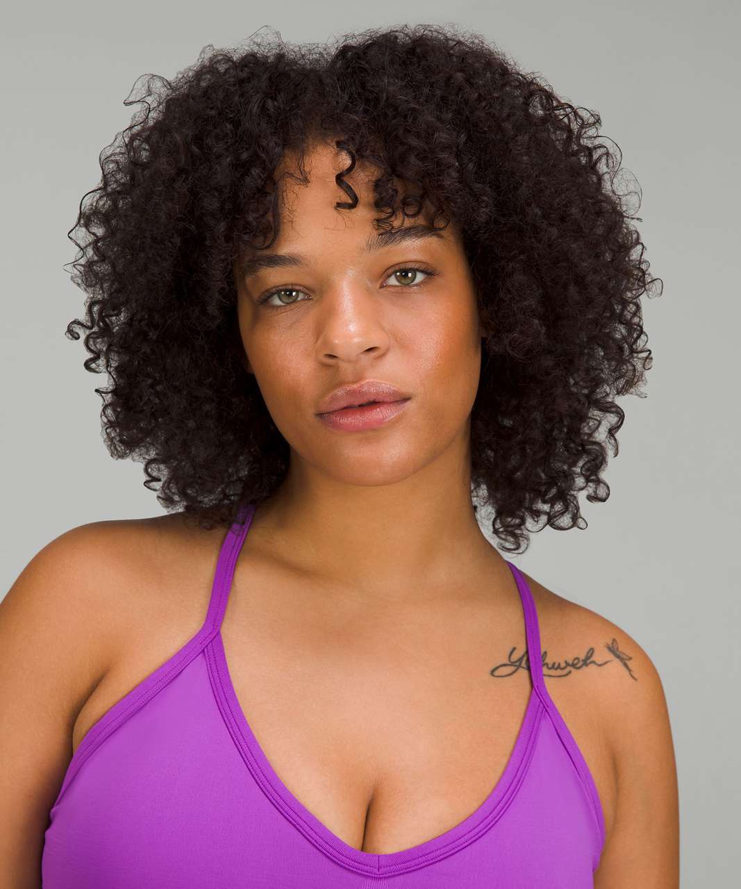 Lululemon Ebb To Street Bra Light Support, C/d Cup In Moonlit Magenta