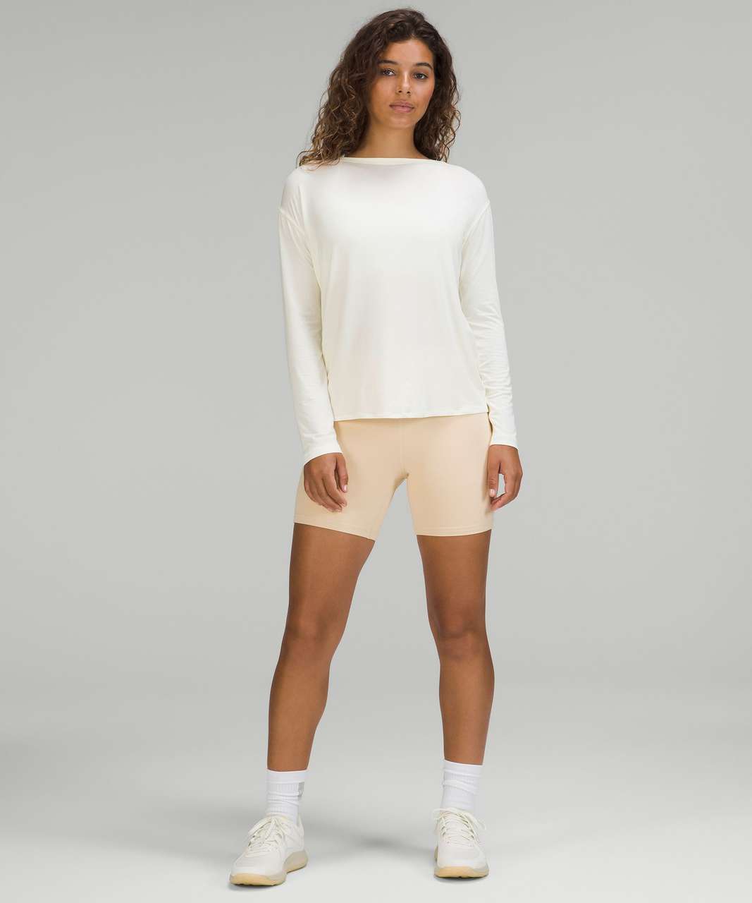 Lululemon Softstreme Gathered T-Shirt - Lemon Sorbet - lulu fanatics