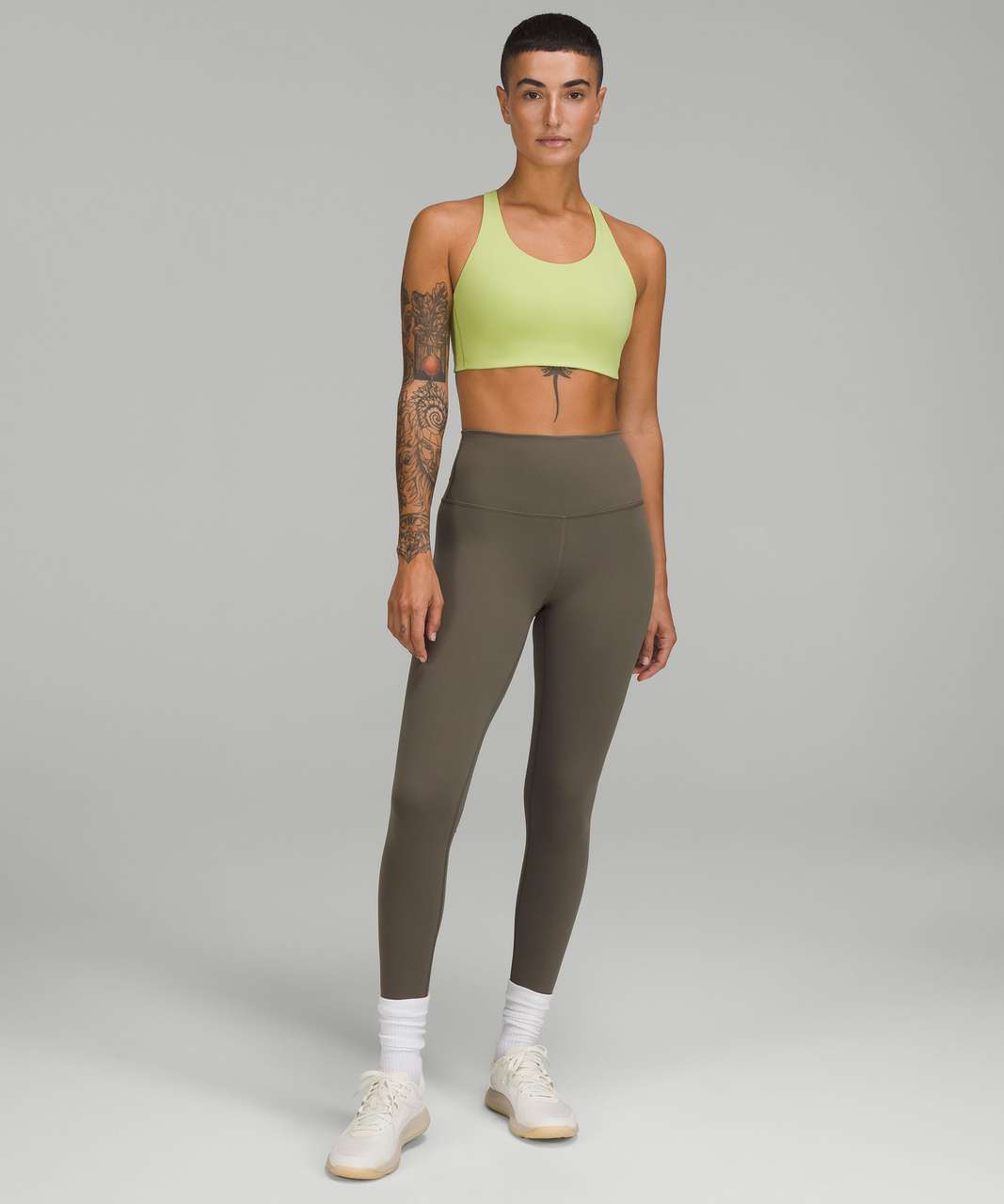 Lululemon Energy Bra *High Support, B–DDD Cups - Wasabi