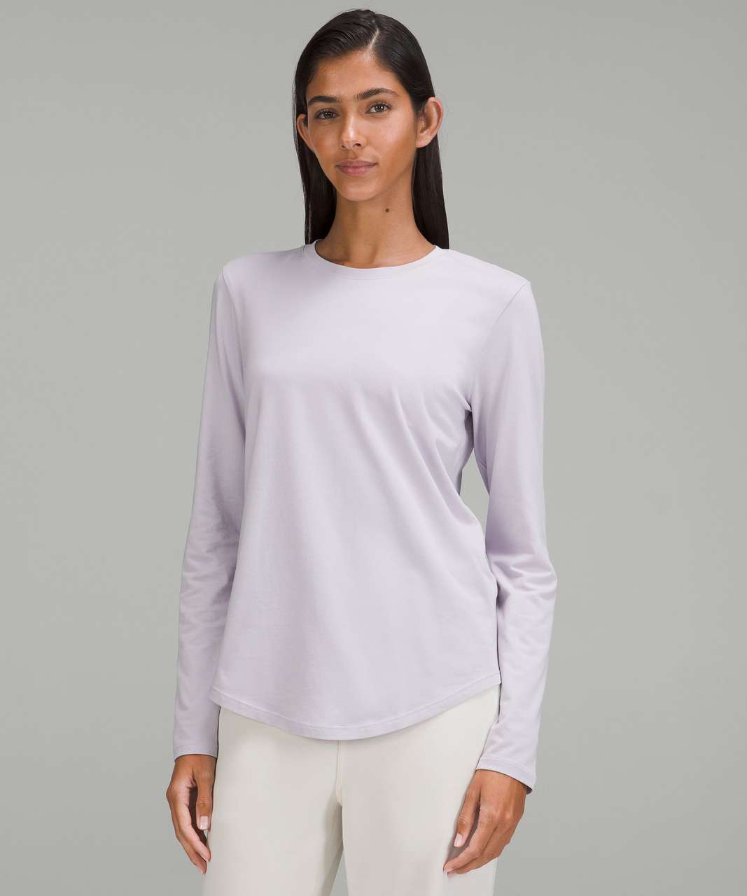 Lululemon Love Long Sleeve Shirt - Faint Lavender