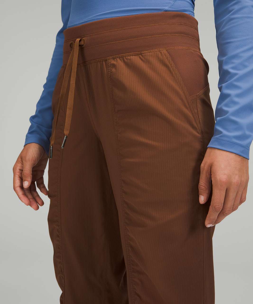 Lululemon Cotton-Cashmere Knit Mid-Rise Jogger - Roasted Brown