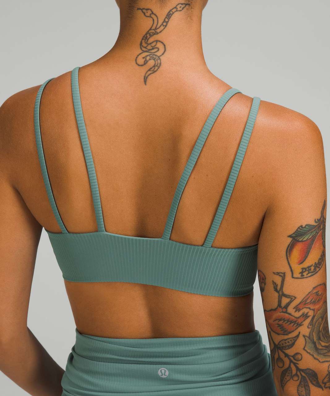 Lululemon Like a Cloud Ribbed Bra *Light Support, B/C Cup - Tidewater Teal