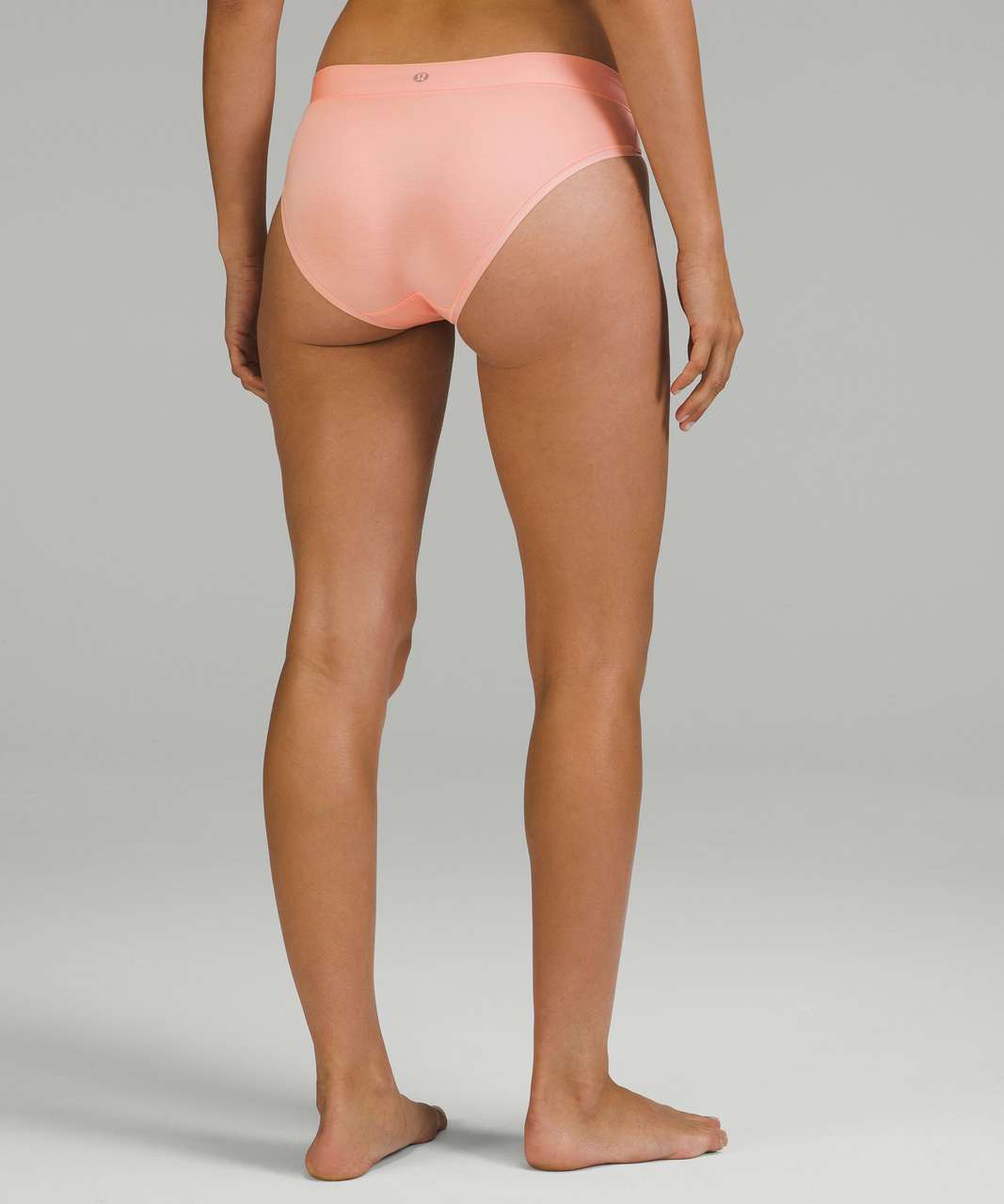 Lululemon UnderEase Mid-Rise Bikini Underwear - Dew Pink