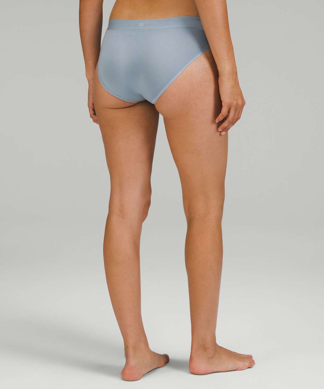 Lululemon UnderEase Mid-Rise Bikini Underwear - Chambray - lulu fanatics